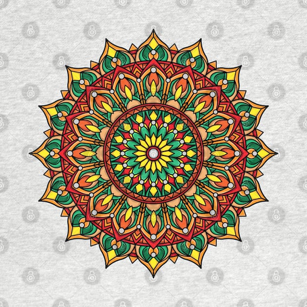 Mandala beautiful vintage by Mako Design 